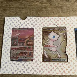 Pokemon TCG 151 UPC Promo Set Mew 053, Mewtwo 052, Metal Mew 205 New Sealed - Image 2