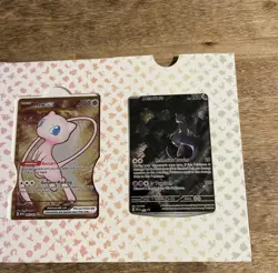 Pokemon TCG 151 UPC Promo Set Mew 053, Mewtwo 052, Metal Mew 205 New Sealed - Image 3
