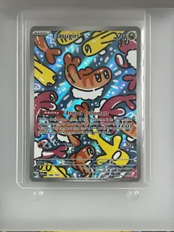 Pokemon Tatsugiri 186/167 Sv06 Twilight Masquerade Illustration Rare Holo - Image 1