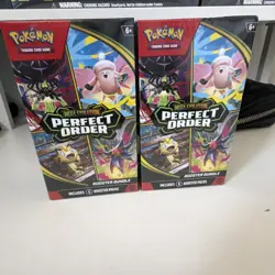 Pokemon Mega Evolution Perfect Order Booster Bundle 6 packs - Image 1