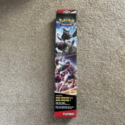 Pokemon TCG: Mega Mewtwo X and Mega Mewtwo Y Playmat Mat - Image 1