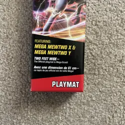 Pokemon TCG: Mega Mewtwo X and Mega Mewtwo Y Playmat Mat - Image 3