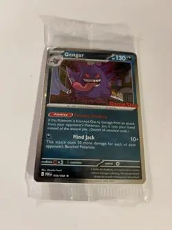 Pokemon TCG Perfect Order Gengar GameStop Exclusive Stamped Promo 50/88 Sealed - Image 1