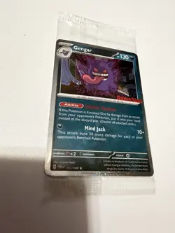 Pokemon TCG Perfect Order Gengar GameStop Exclusive Stamped Promo 50/88 Sealed - Image 3