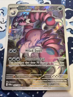 Drapion Ilustration Rare Holo 097/088 Pokemon TCG Perfect Order English - Image 1