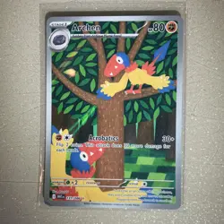 Pokemon Archen Illustration Rare 131/086 Sv: White Flare EN HP 80 Holo 2025 - Image 2