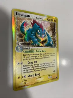 Pokemon TCG Feraligatr EX Dragon Frontiers 2/101 Holo Holo Rare - Image 3
