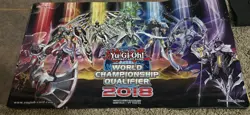 YuGiOh Mekk Knight Playmat 2018 World Championship Qualifier Playmat - Image 1