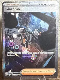 Giacomo 267/193 SIR Special Illustration Rare SV02: Paldea Evolved 2023 Pokemon - Image 1