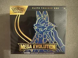 Pokemon TCG - Mega Evolution Elite Trainer Box (ETB) - Mega Lucario - Image 1
