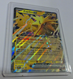 Zapdos SVP 049 Promo Ultra Rare Pokemon TCG NM - Image 2