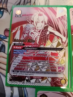 Union Arena Fullmetal Alchemist Rare Battle Edward Elric TOP4 FMA-1-012 English - Image 4