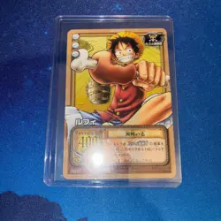 One Piece Card Old Back Carddass Tournament Limited Luffy Promo BN-11【U.S./DDP】 - Image 1