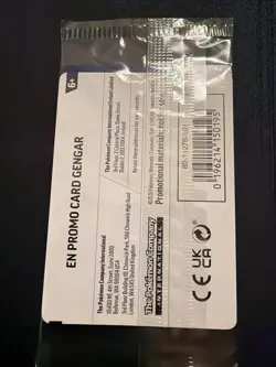 Pokemon TCG Gengar 050/088 Promo Sealed Stamped Gamestop Promo Card - Image 2