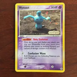 Wynaut 71/92 Reverse Holo Common EX Legend Maker Pokemon Card - Image 1