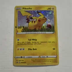 Pokemon Pikachu General Mills SWSH039 Promo Holo 60 HP Basic Card - Image 1