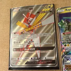 Pokemon TCG GX Holo Lot - 4 Cards Kartana, Rayquaza, Electrode, Metagross - Image 2