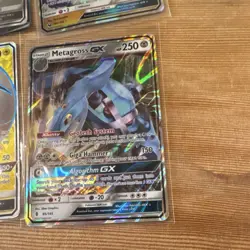 Pokemon TCG GX Holo Lot - 4 Cards Kartana, Rayquaza, Electrode, Metagross - Image 4