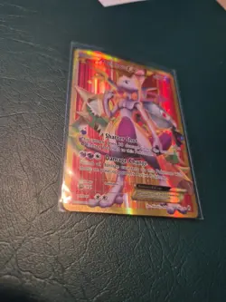 Pokemon Mewtwo EX TCG Full Art Holo Rare Card Breakthrough-Secret 164/162 - Image 1