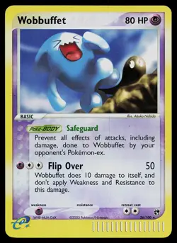 Pokemon Card - Wobbuffet Sandstorm 26/100 Reverse Holo Rare - Image 1