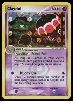 Pokemon Card - Claydol Hidden Legends 2/101 Reverse Holo Rare - Image 1