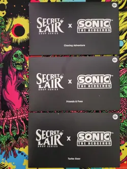 MTG Secret Lair x Sonic the Hedgehog Superdrop: Super Sonic Bundle Nonfoil - Image 1