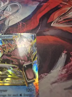 Pokemon M Gyarados EX Ultra Rare Breakpoint Holo HP/DMG 27/122 - Image 2