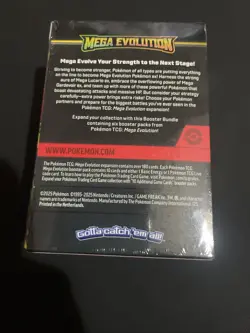 Pokemon Mega Evolution Booster Box 6 Packs Brand New Sealed - Image 3