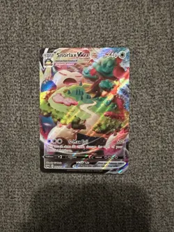 Pokemon Sword & Shield Snorlax VMAX 142/202 NM/M - Image 1