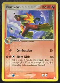 Blaziken #20/110 - EX Holon Phantoms - Rare - Pokemon - HP - Image 1