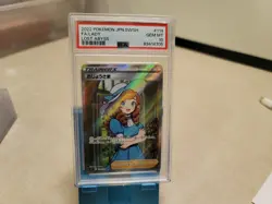 PSA 10 Pokemon Japanese Sword & Shield Lost Abyss 114 Full Art/Lady JPN - Image 1