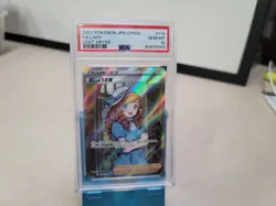 PSA 10 Pokemon Japanese Sword & Shield Lost Abyss 114 Full Art/Lady JPN - Image 3