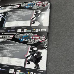 Pokemon Unova Heavy Hitters Premium Collection Black Bolt & White Flare LOT OF 2 - Image 5