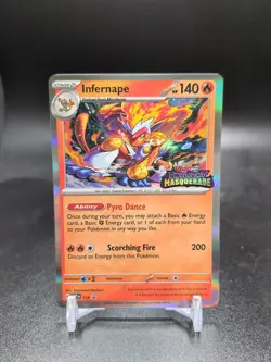 Infernape ⭐ 116 Holo Stamped Promo Scarlet & Violet 2023 Pokemon NM - Image 1