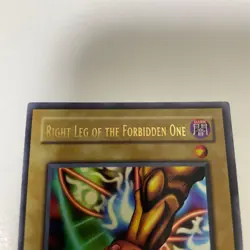 Yu-Gi-Oh! Yugioh Right Leg of the Forbidden One Old Asian English LOB-120 1st - Image 2