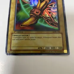 Yu-Gi-Oh! Yugioh Right Leg of the Forbidden One Old Asian English LOB-120 1st - Image 3