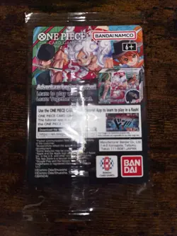 One Piece College Basketball US Voyage Monkey D. Luffy Trading Card Unopened - Image 2