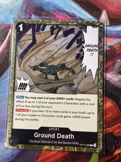 Ground Death OP14-096 One Piece Azure Sea's Seven - Image 1