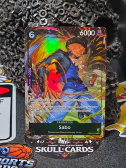 ☠☠ One Piece Sabo - PRB02-014 (Alt Art) PRB02-014 Premium Booster - Vol 2 - Image 1