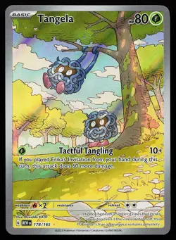 Tangela 178/165 - S&V 151 - Illustration Rare IR - Pokemon TCG Card NM - Image 1