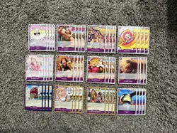 One Piece Card Game OP13 Carrying On His Will Complete Common/Uncommon Playset - Image 4