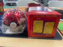 1999 Burger King Collectible three Pokemon Ball 23k Gold-plated Trading Cards - Image 3
