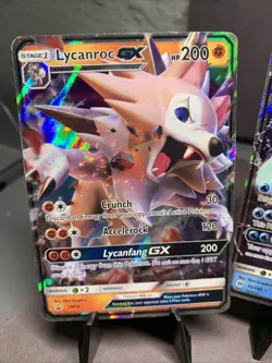 Pokemon TCG GX Full Art Holo Lot of 5 Cards Black Star Promo - Sun & Moon Era LP - Image 2