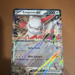 Pokemon Zangoose EX 167/217 Holo ASCN Basic EX HP 200 Pokemon TCG Card - Image 1