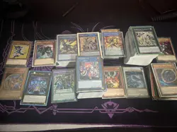 YUGIOH BUNDLE LOT 200 Card Lot, C, R, S, UR, SR, Ghost,Ulti - Image 1