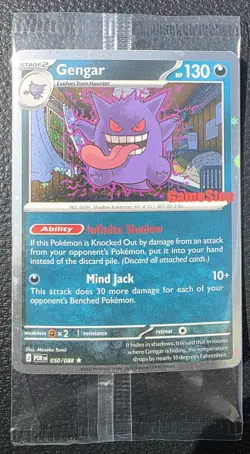 Pokemon Gengar GameStop Promo TCG Card 050/088 English 2026 - New / Sealed - Image 1