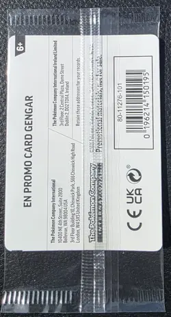 Pokemon Gengar GameStop Promo TCG Card 050/088 English 2026 - New / Sealed - Image 4