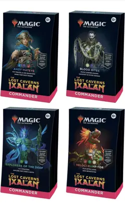 Lost Caverns of Ixalan - Commander Deck Display Sealed Case Magic the Gathering - Image 1