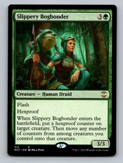 Slippery Bogbonder R Commander: Streets of New Capenna 312 NM - Image 1