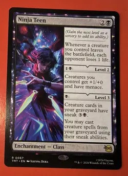 MTG, NINJA TEEN, RARE, 0067, NM, TMT, REGULAR FINISH - Image 1